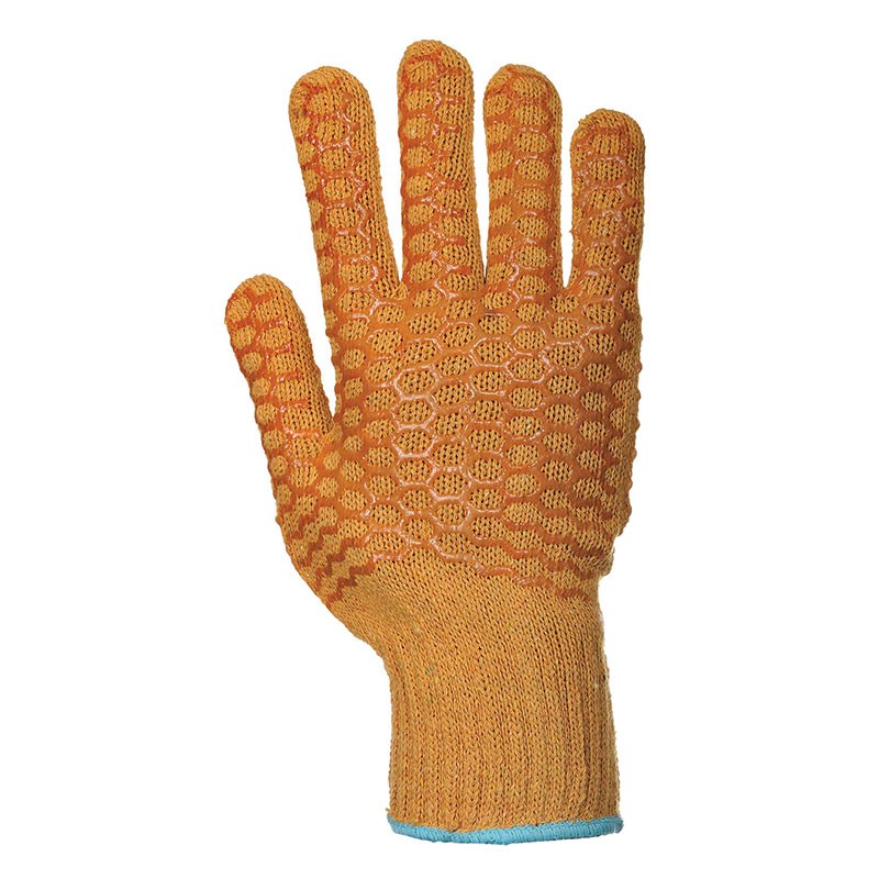 MS614 Orange Kriss Cross Gloves 