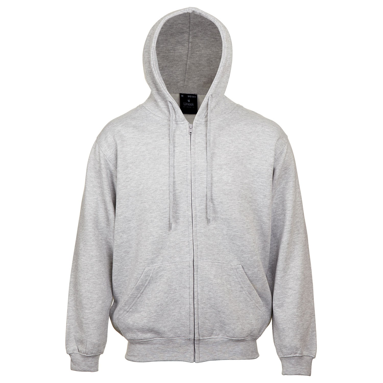 Classic Full Zip Hooded Sweatshirt - UC504/UN017