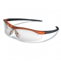 Dallas Clear Safety Glasses with flexi gripper sides