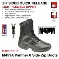  M451A Panther 8 Side Zip Boots