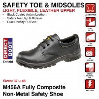 M456A Fully Composite Non-Metal Safety Shoe