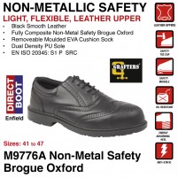 M9776A Uniform Non-Metal Safety Brogue Oxford