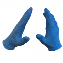 Blue Nitrile Gloves (Single Box of 100) - DWGL385